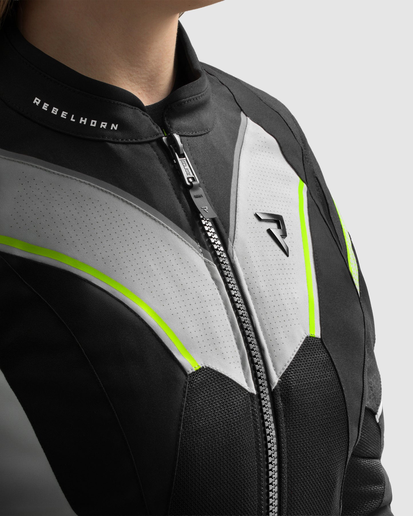 Hiflow V Women's Motorcycle Jacket Grey
