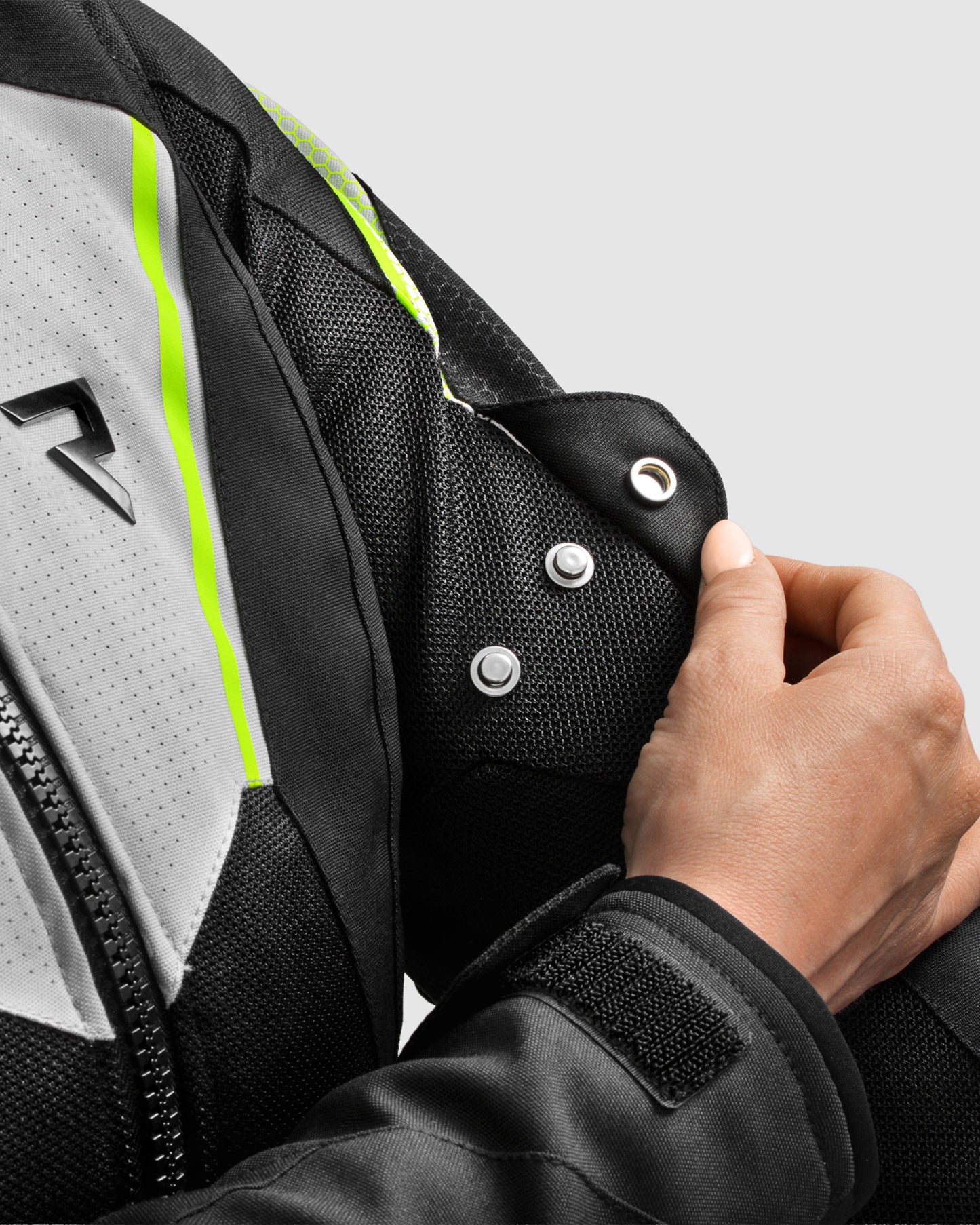 Hiflow V Women's Motorcycle Jacket Grey
