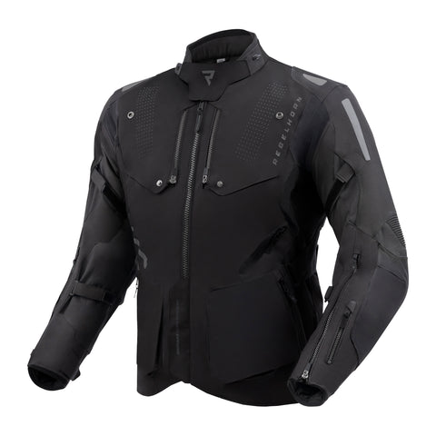 Hiker IV Black Motorcycle Touring Jacket