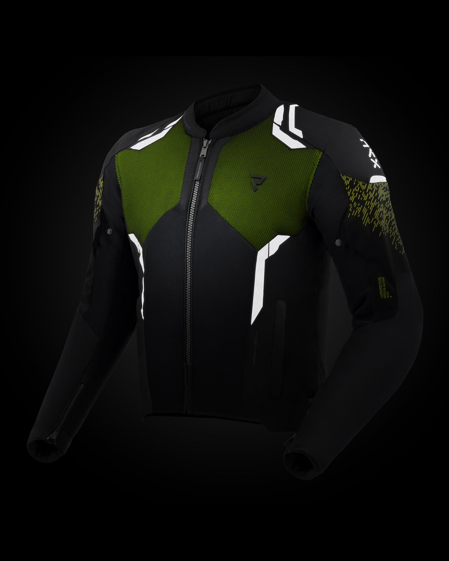 Jax Motorcycle Jacket Green