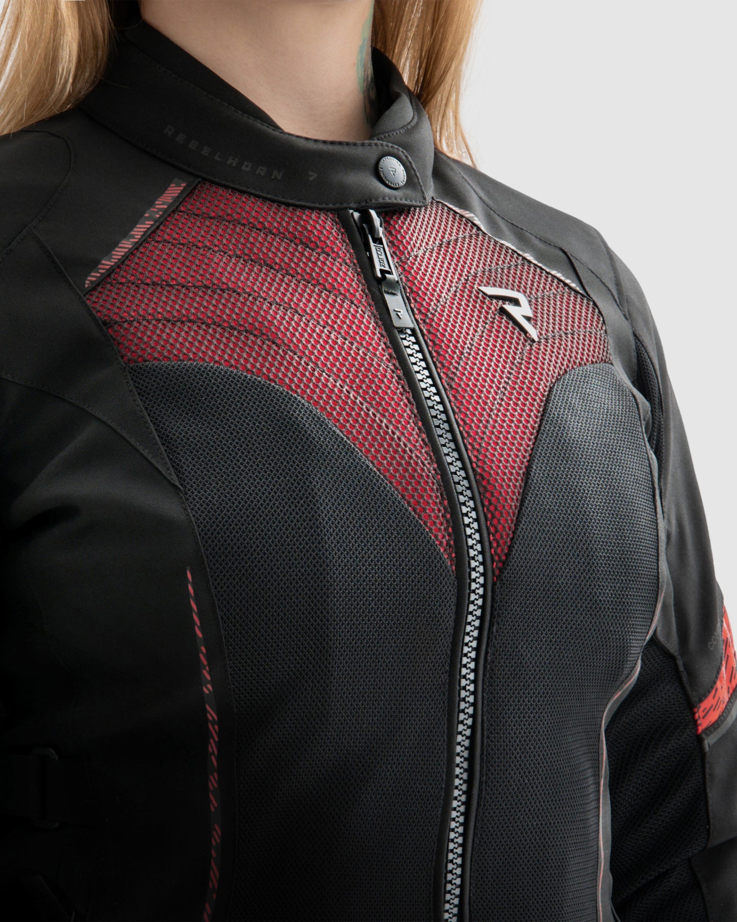 Jax Women's Motorcycle Jacket Red