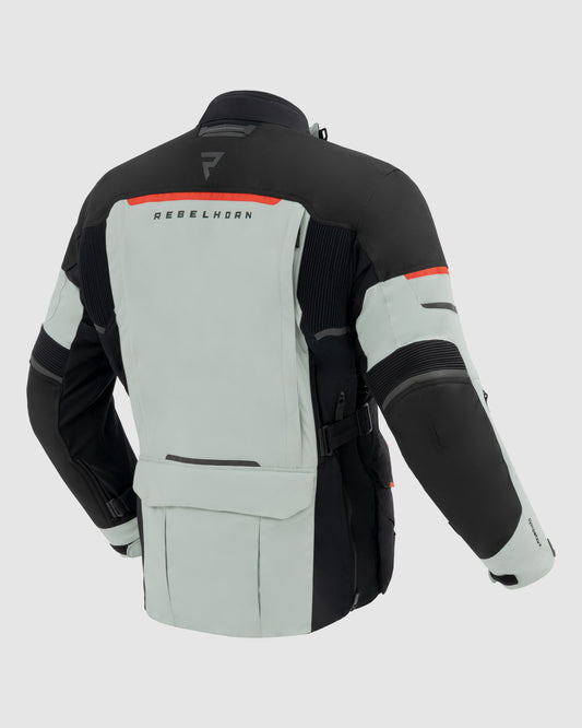 Range Motorcycle Jacket Grey