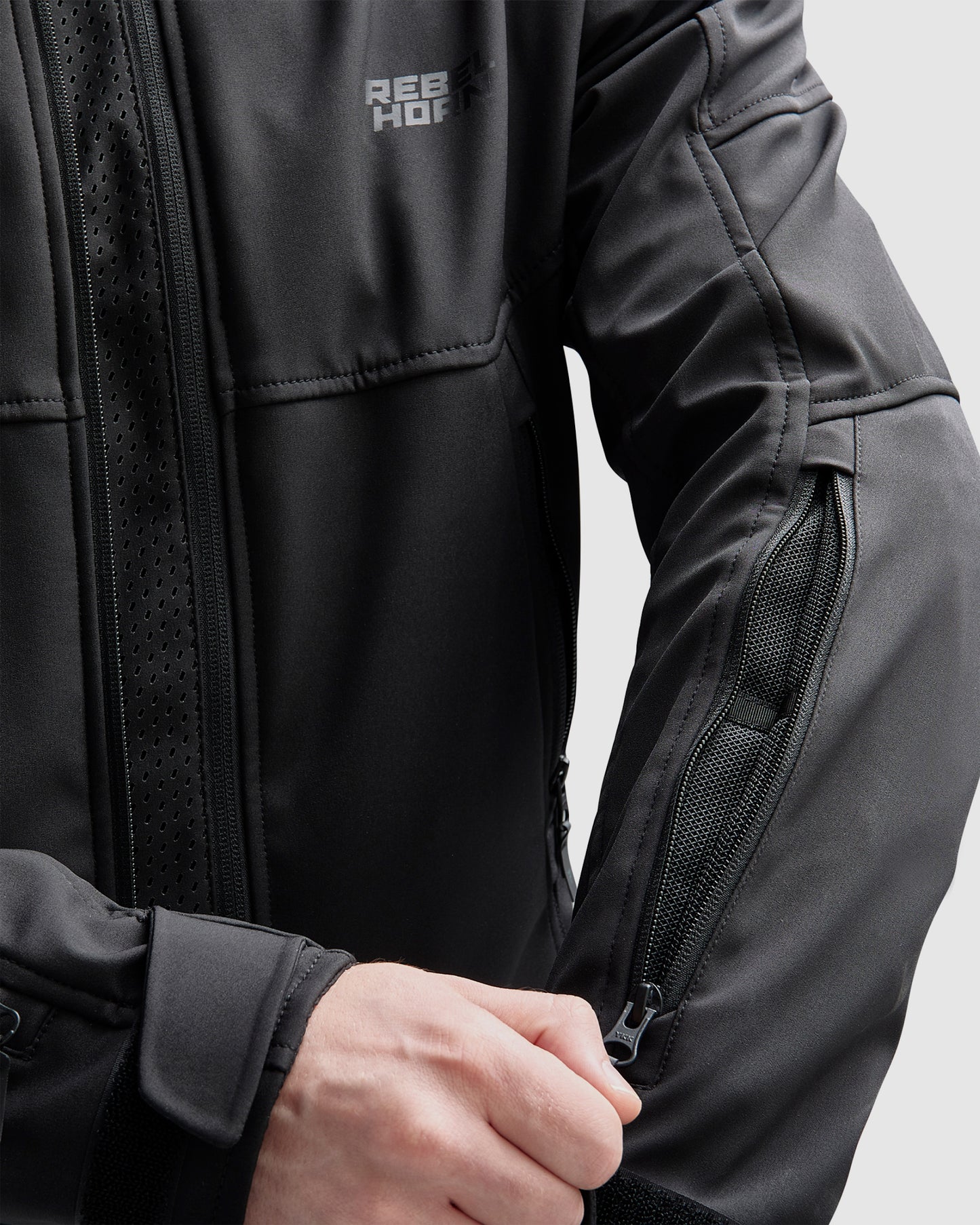 Slash Motorcycle Softshell Black