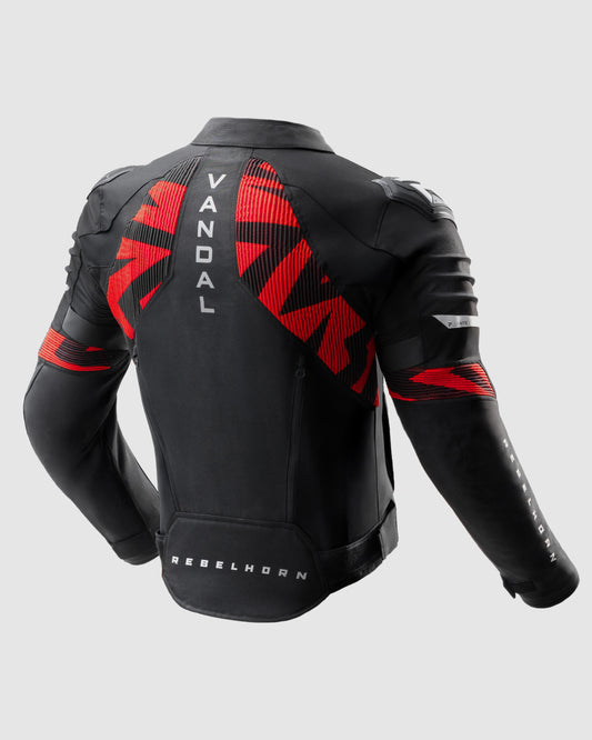 Vandal 2 TEX Motorcycle Jacket Red