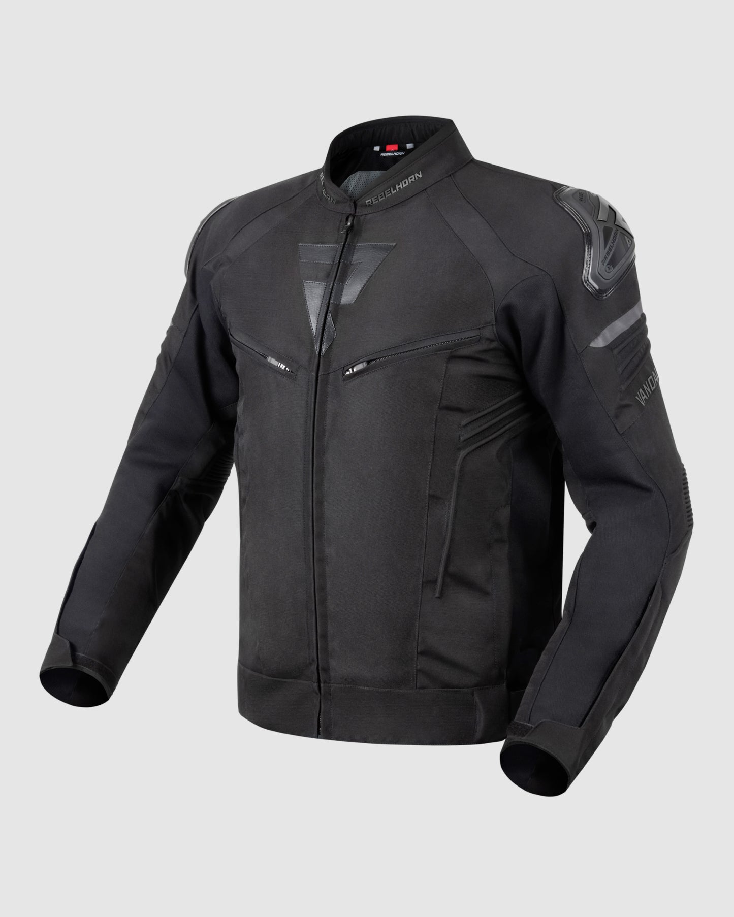 Vandal Motorcycle Jacket Black