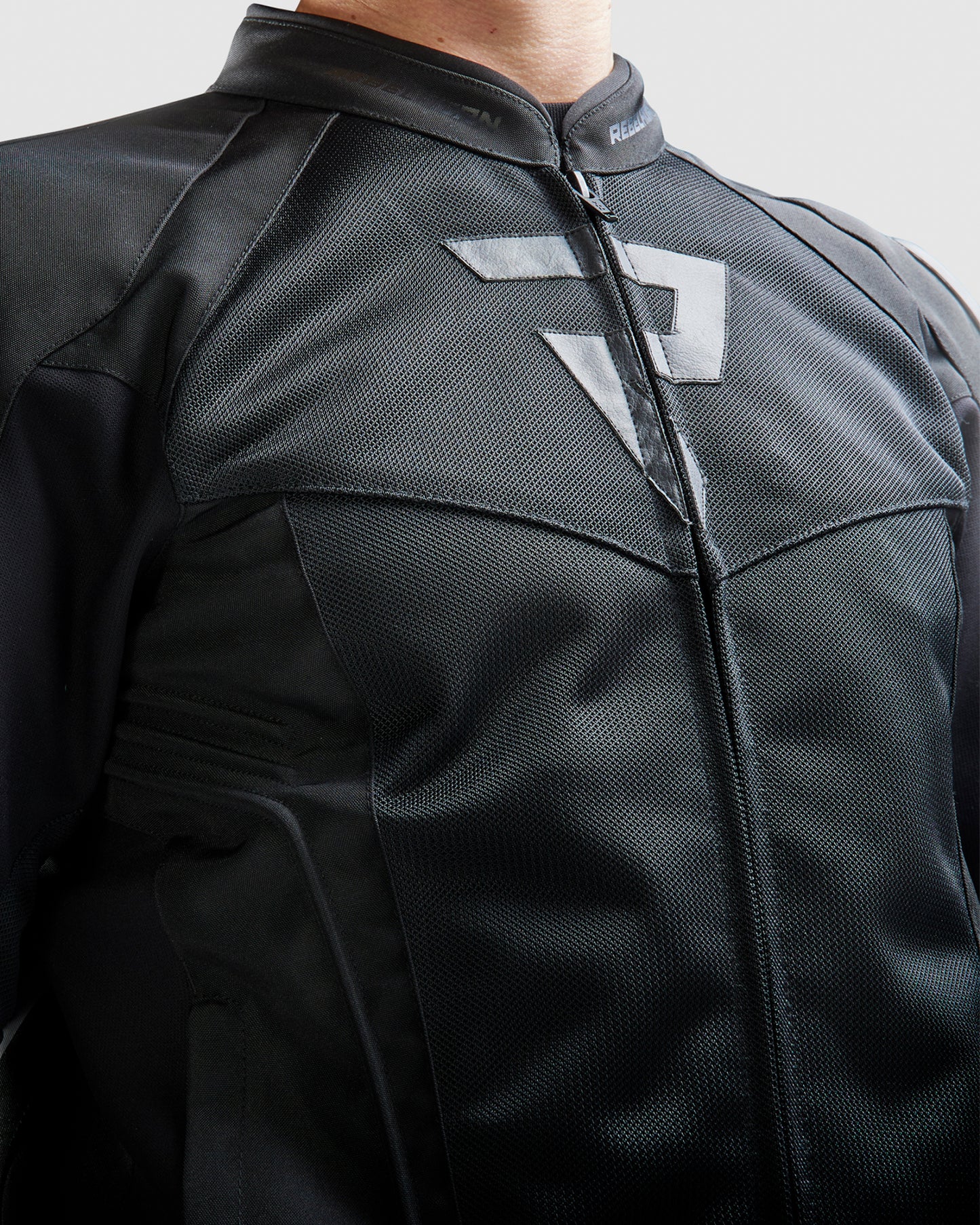 Vandal Mesh Motorcycle Jacket Black