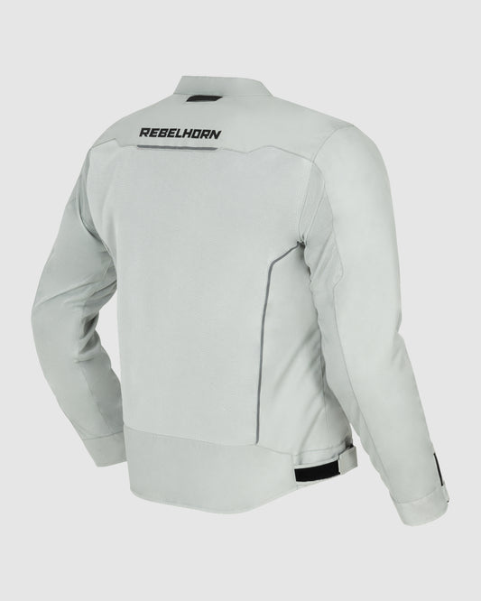 Wave Motorcycle Jacket Grey
