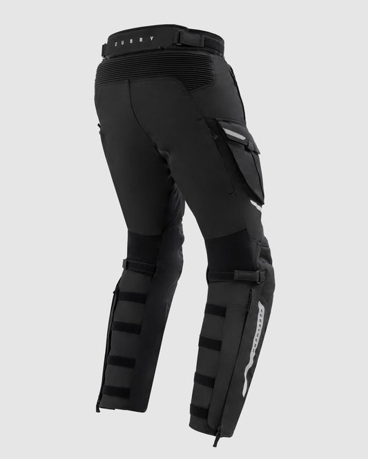 Cubby V Motorcycle Pants Black