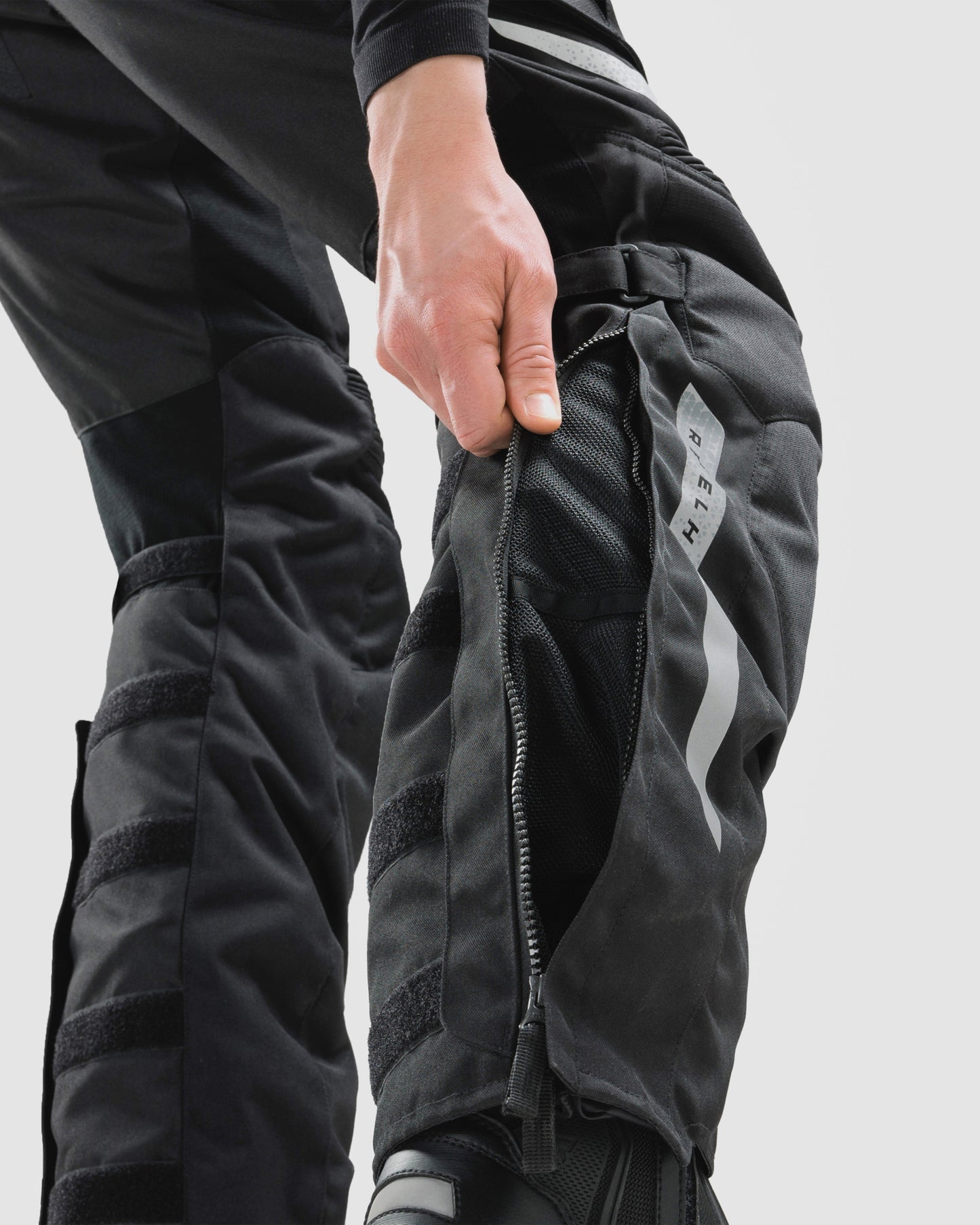 Cubby V Motorcycle Pants Black Long Leg