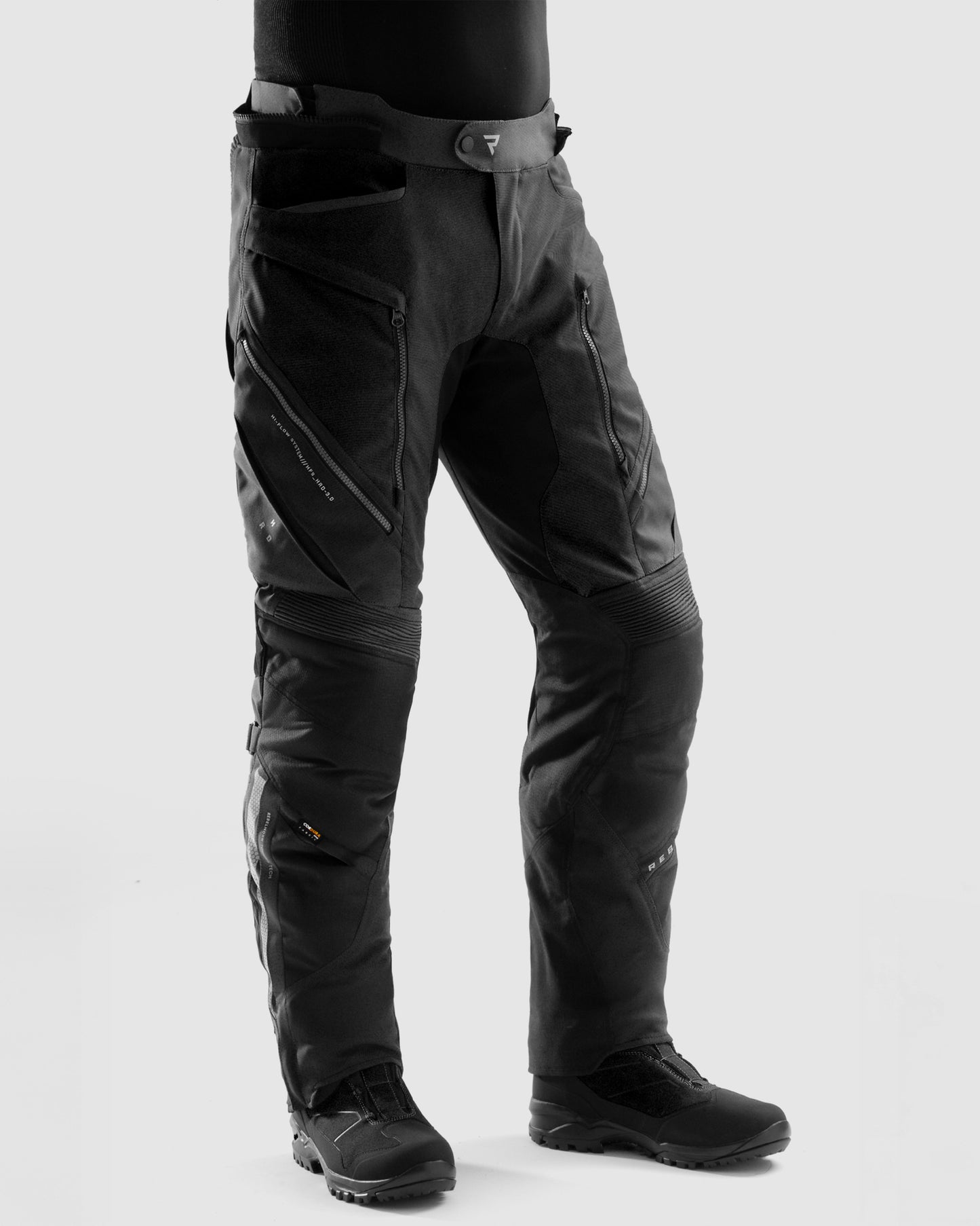 Hardy 3.0 Motorcycle Pants Black Long Leg
