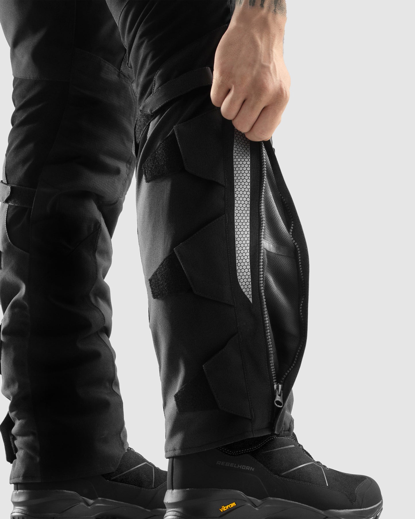 Hardy 3.0 Motorcycle Pants Black Long Leg