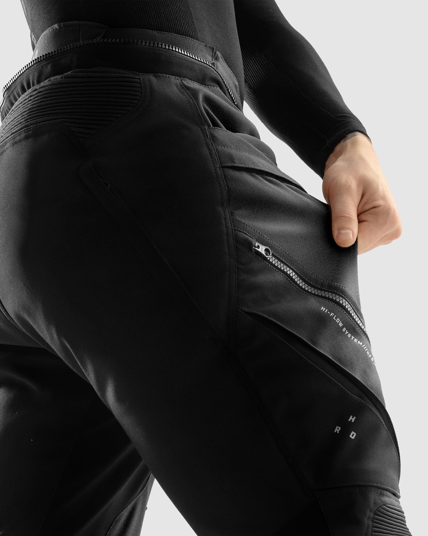 Hardy 3.0 Motorcycle Pants Black Long Leg