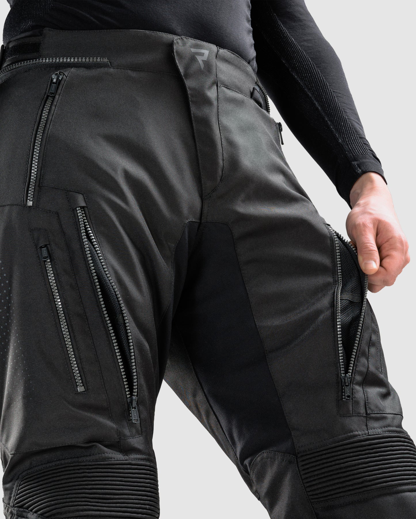 Hiker IV Motorcycle Pants Black Short Leg