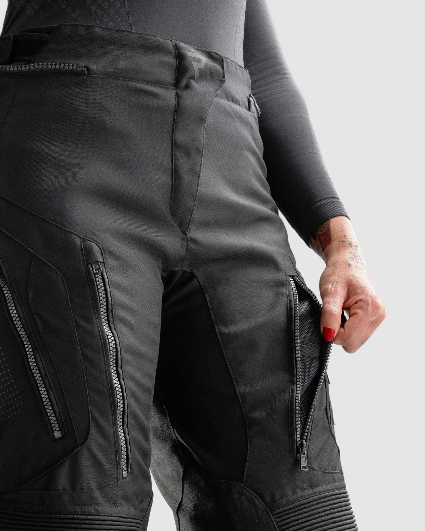Hiker IV Women's Motorcycle Pants Black Short Leg