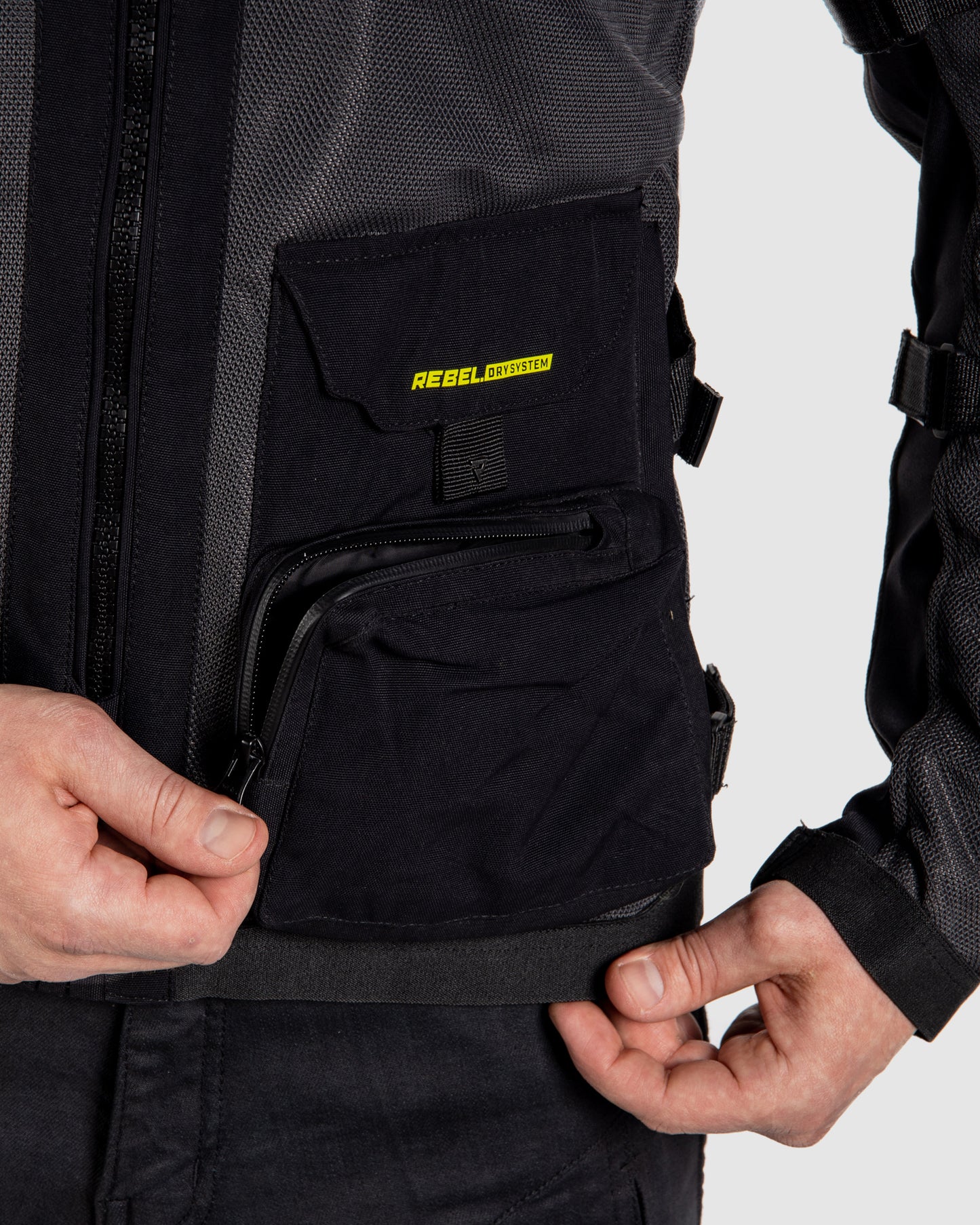 Brutale Motorcycle Jacket Dark Grey