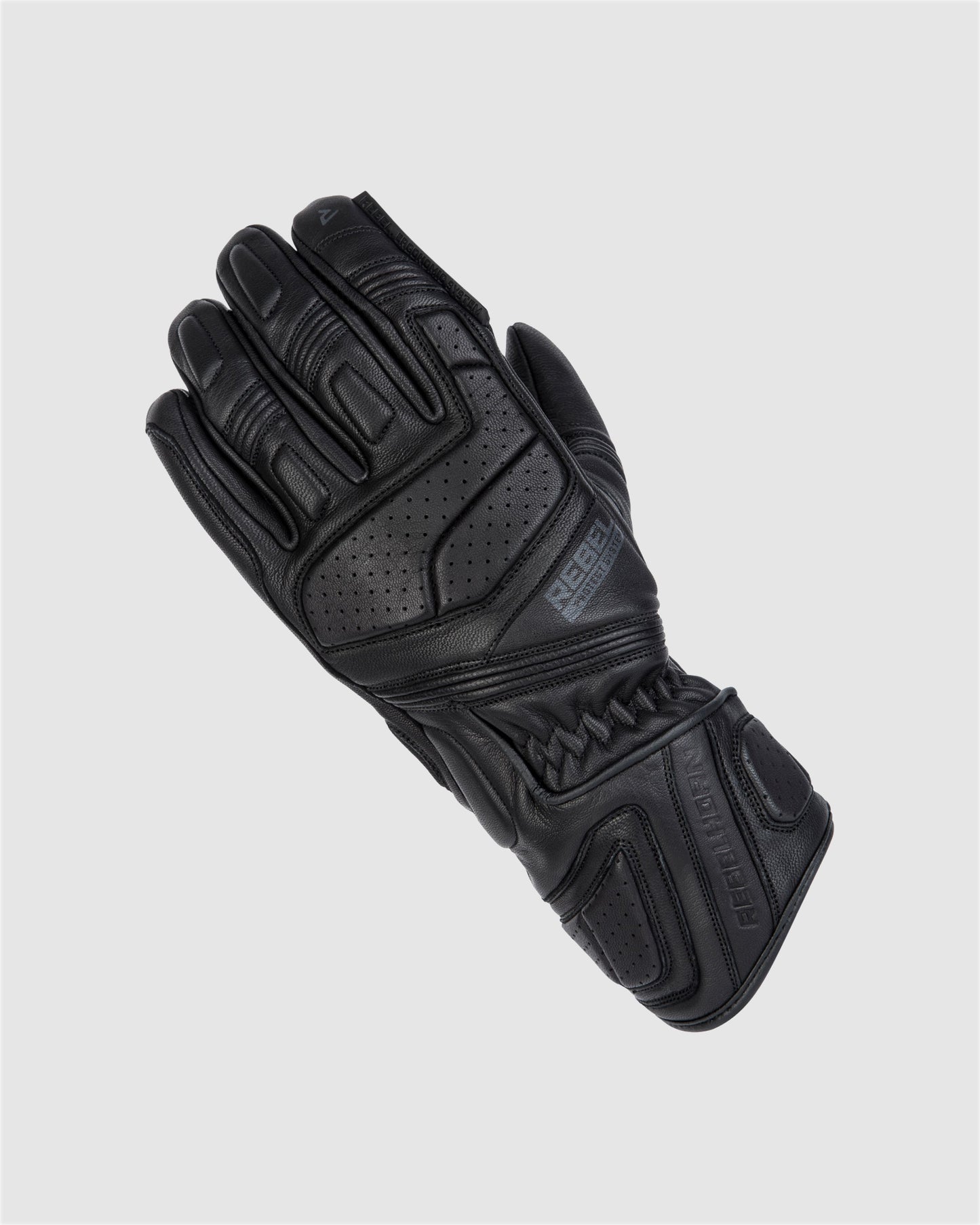 Hike II Motorcycle Gloves Black
