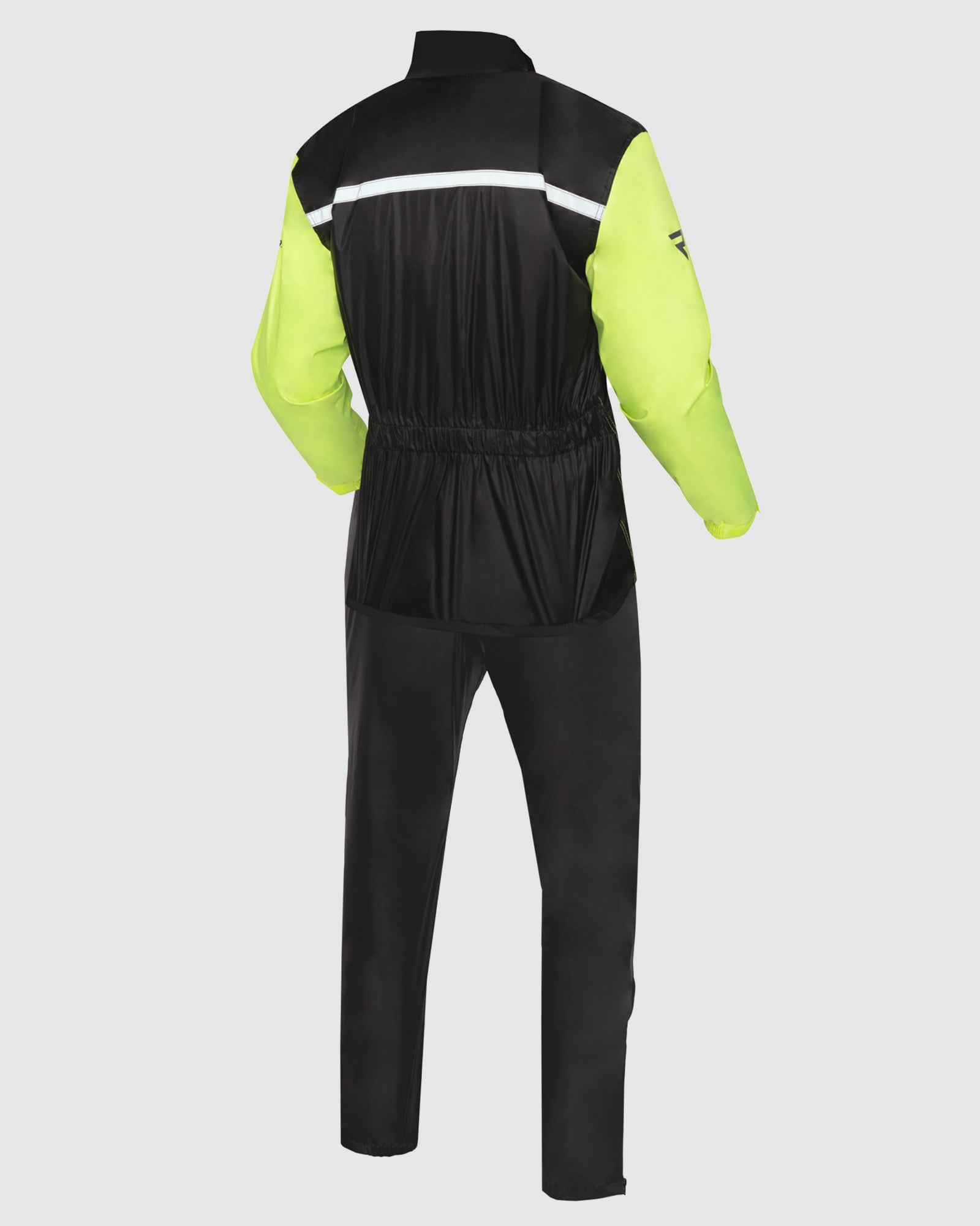 motorcycle rain gear Rain 2-Piece Rain Suit Fluo Yellow