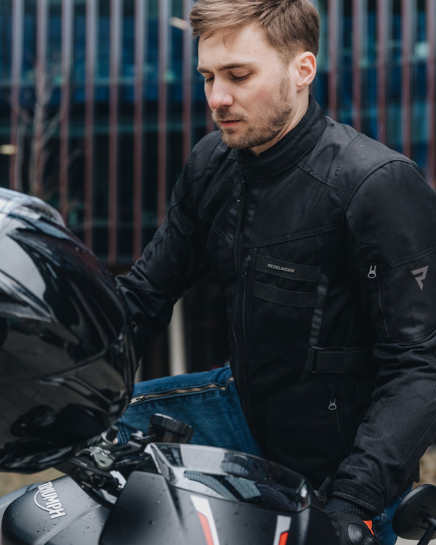 Scandal II Motorcycle Jacket Black