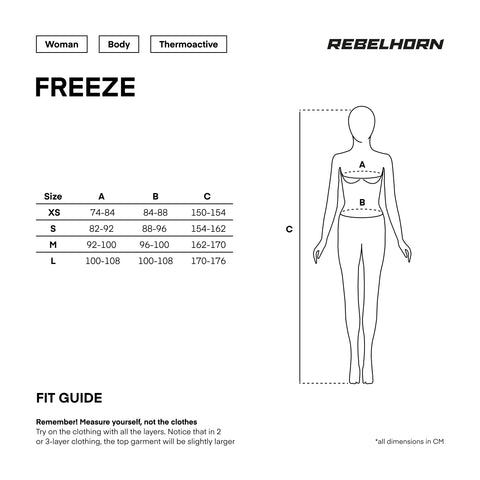 Freeze II Lady Thermoactive Body