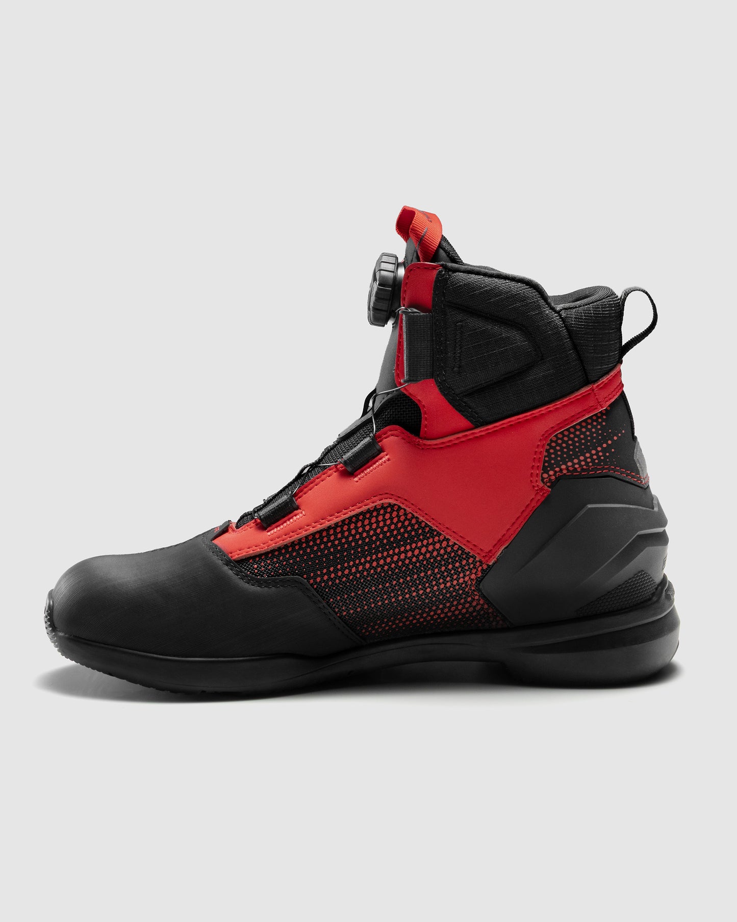 Core Motorcycle Boots Red