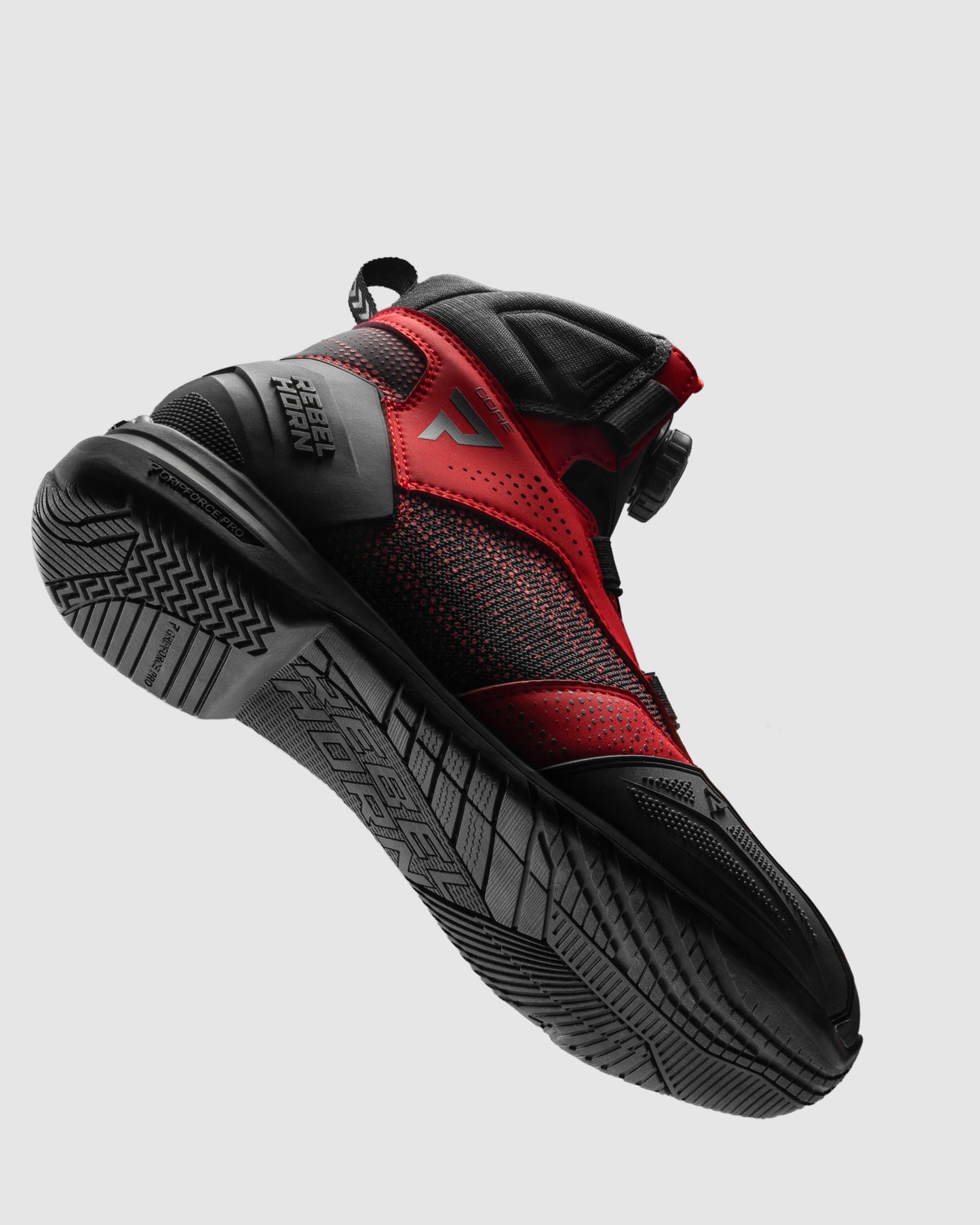 Core Motorcycle Boots Red