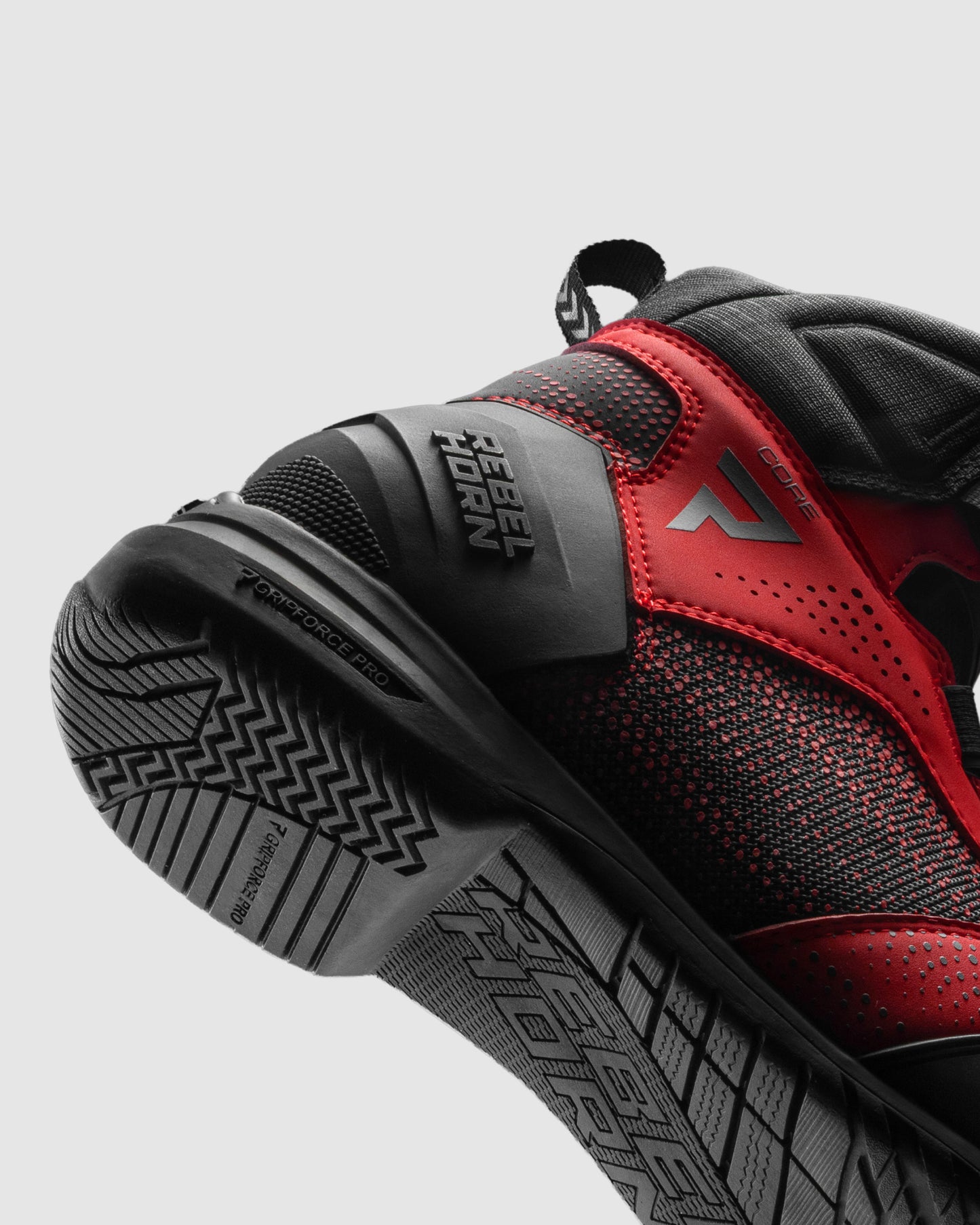 Core Motorcycle Boots Red