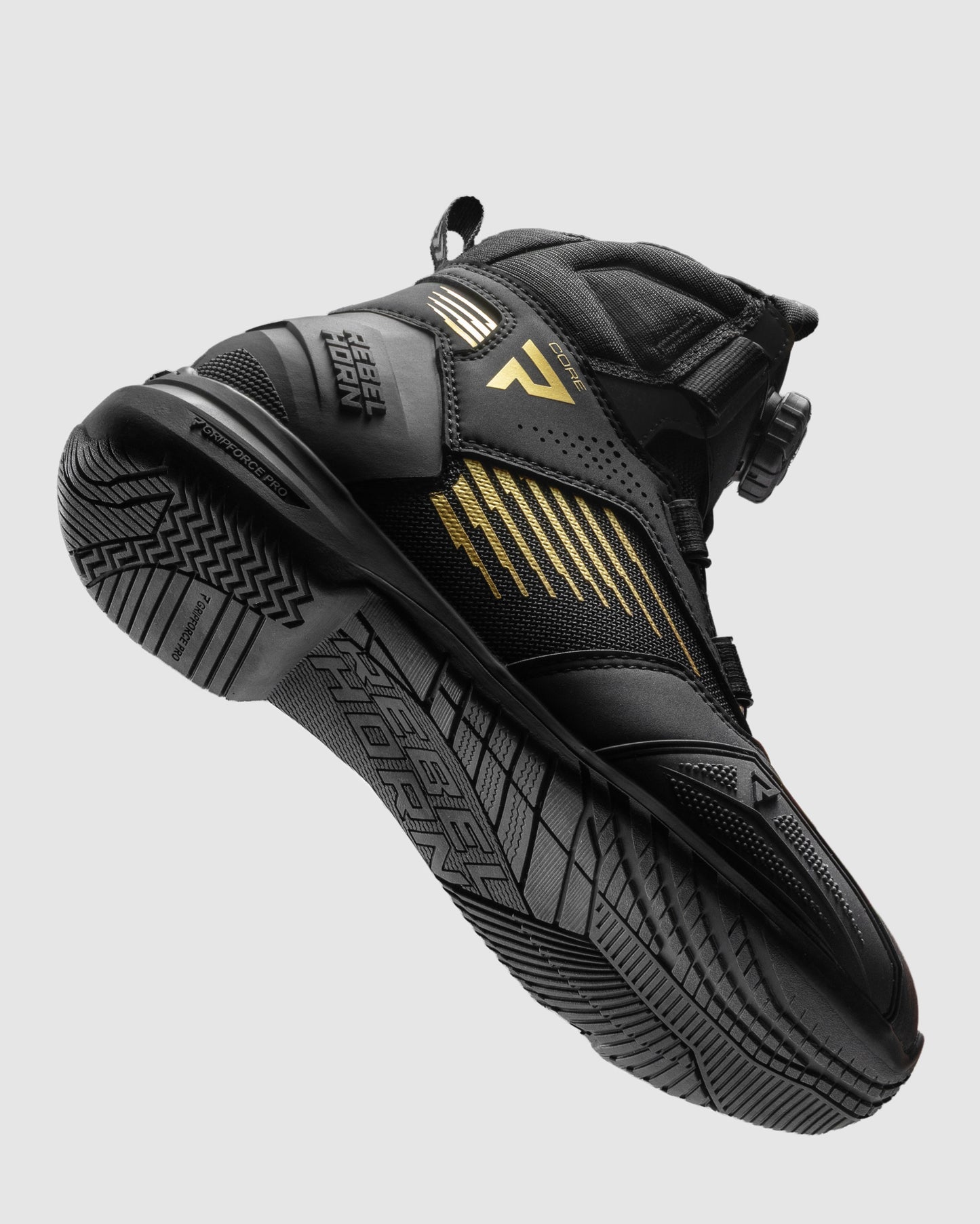 Core Motorcycle Boots Gold