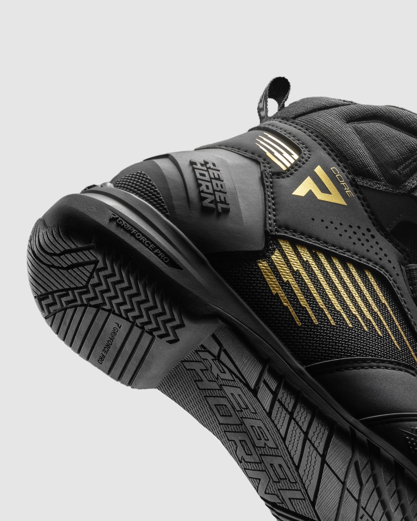 Core Motorcycle Boots Gold