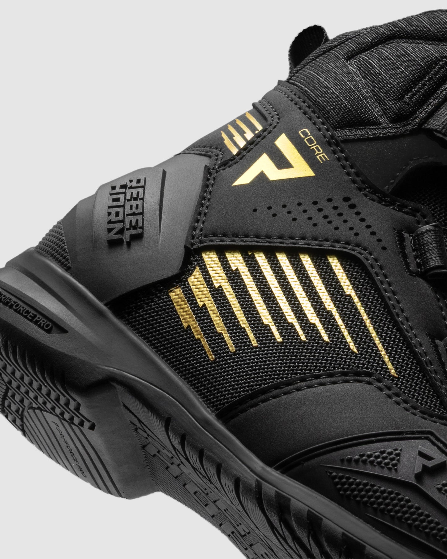 Core Motorcycle Boots Gold