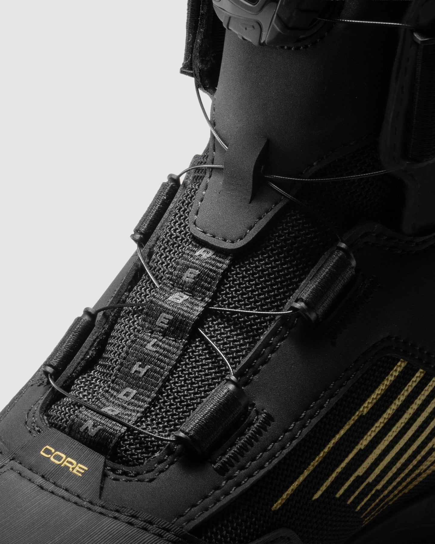 Core Motorcycle Boots Gold