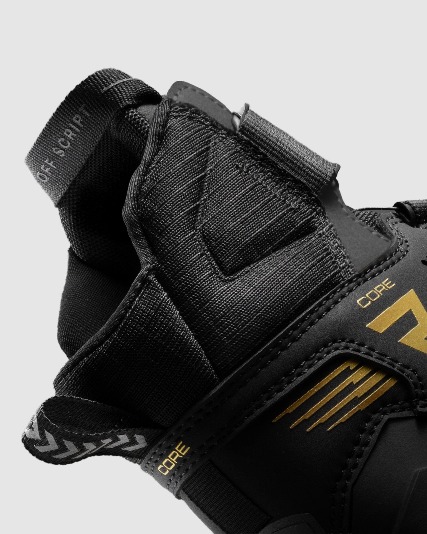 Core Motorcycle Boots Gold