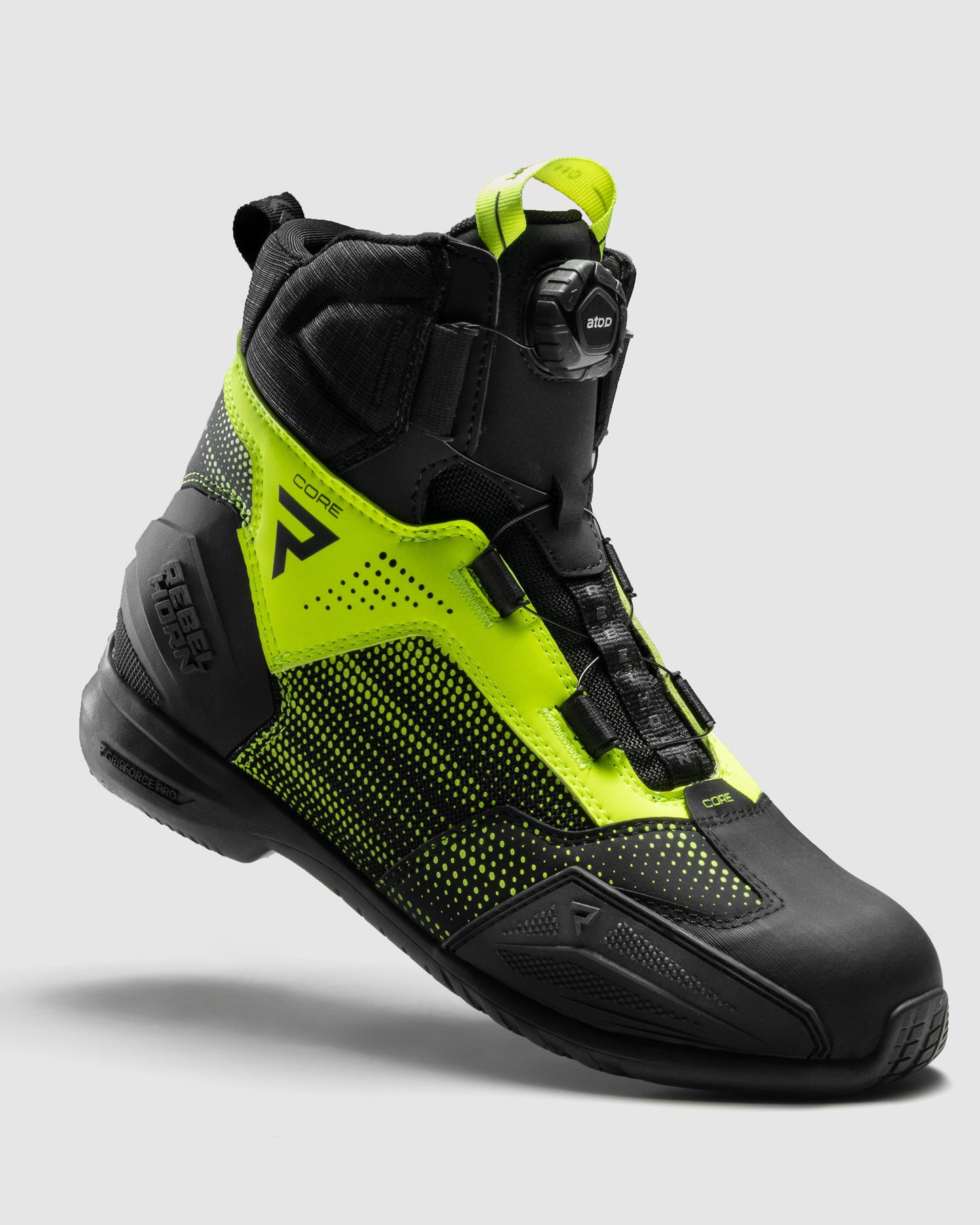 Core Motorcycle Boots Yellow