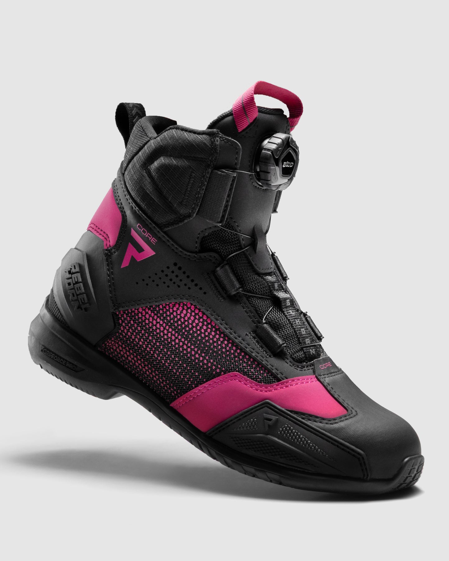 Core Motorcycle Boots Pink