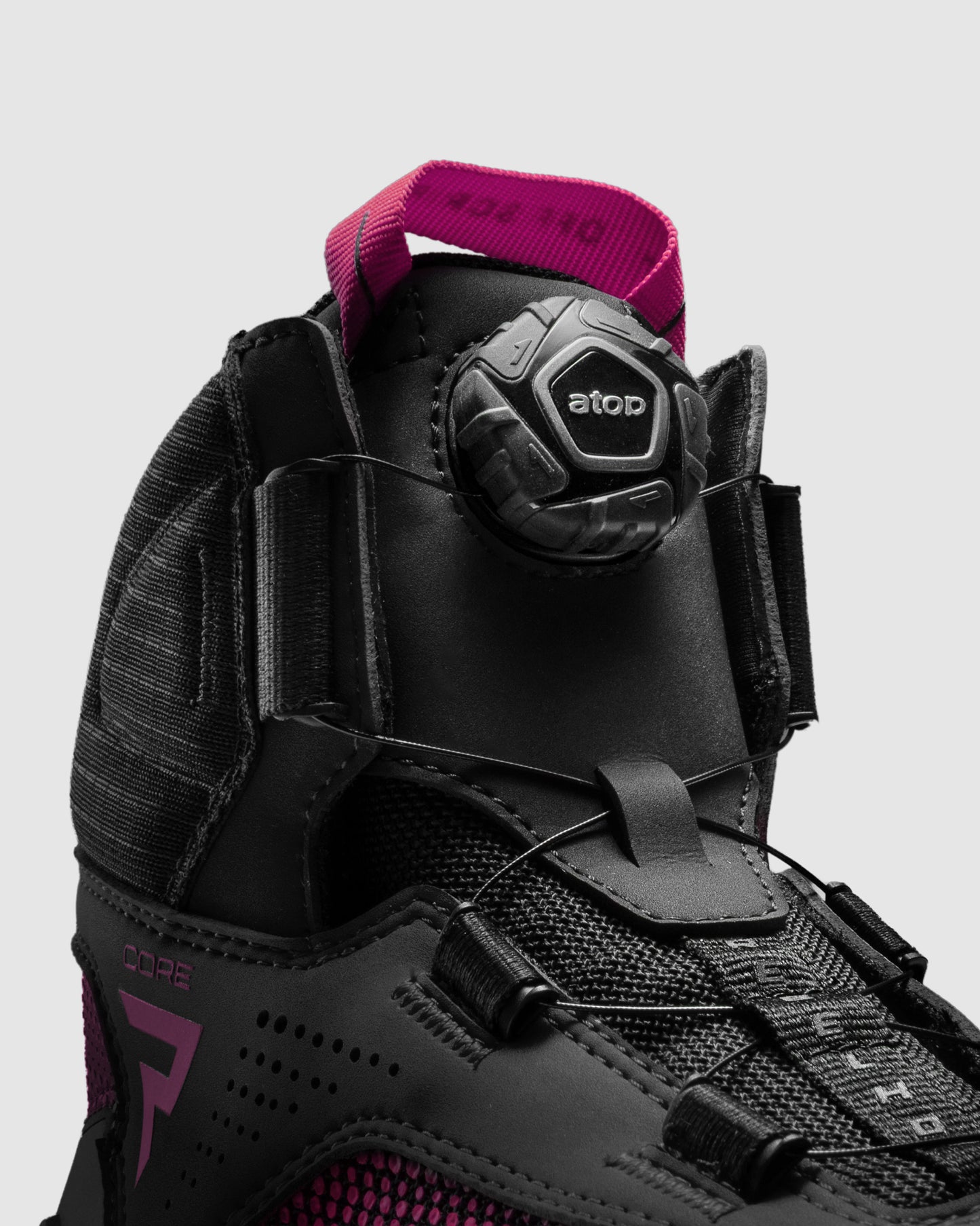 Core Motorcycle Boots Pink