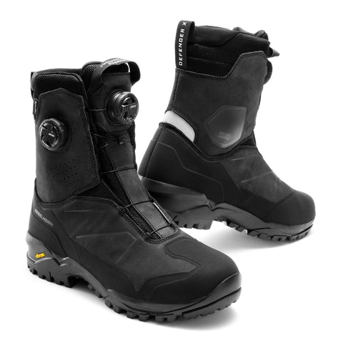 Rebelhorn Defender X Black Motorcycle Boots