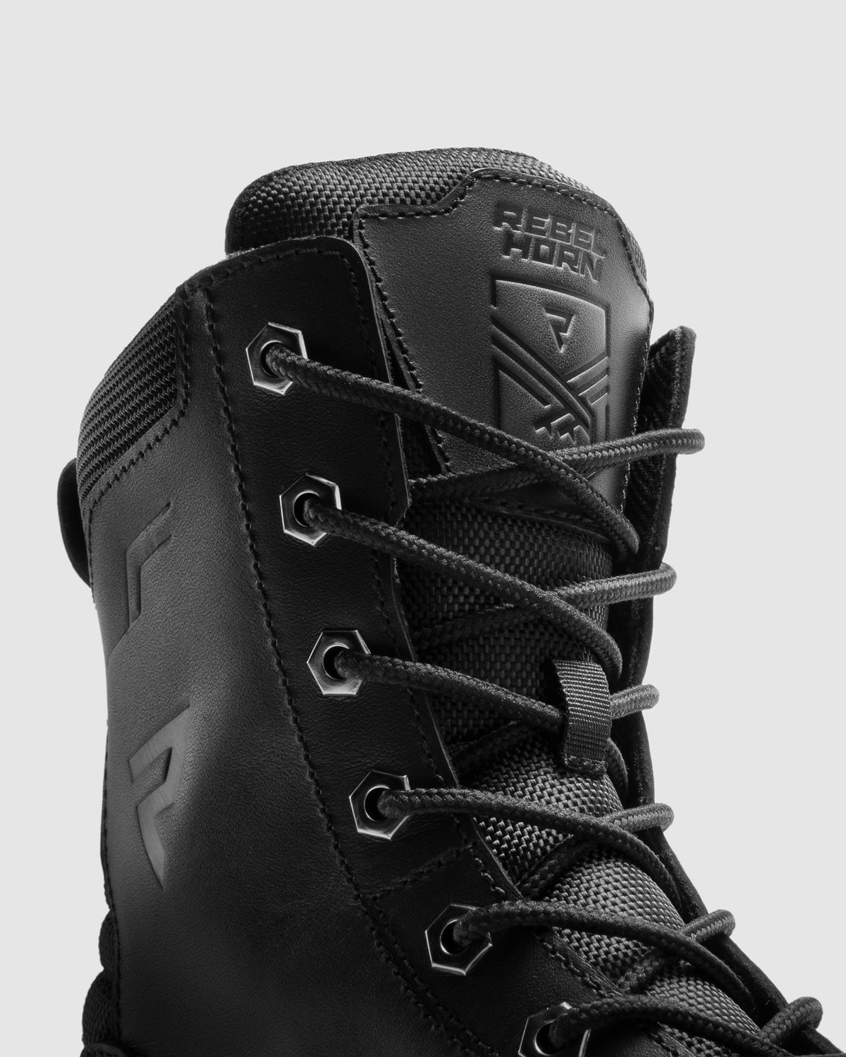 Falcon Motorcycle Boots Black