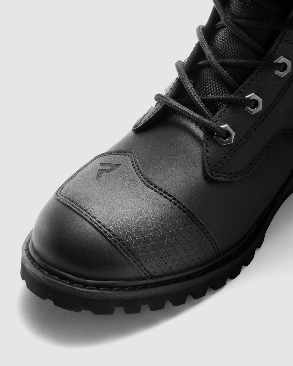 Falcon Motorcycle Boots Black