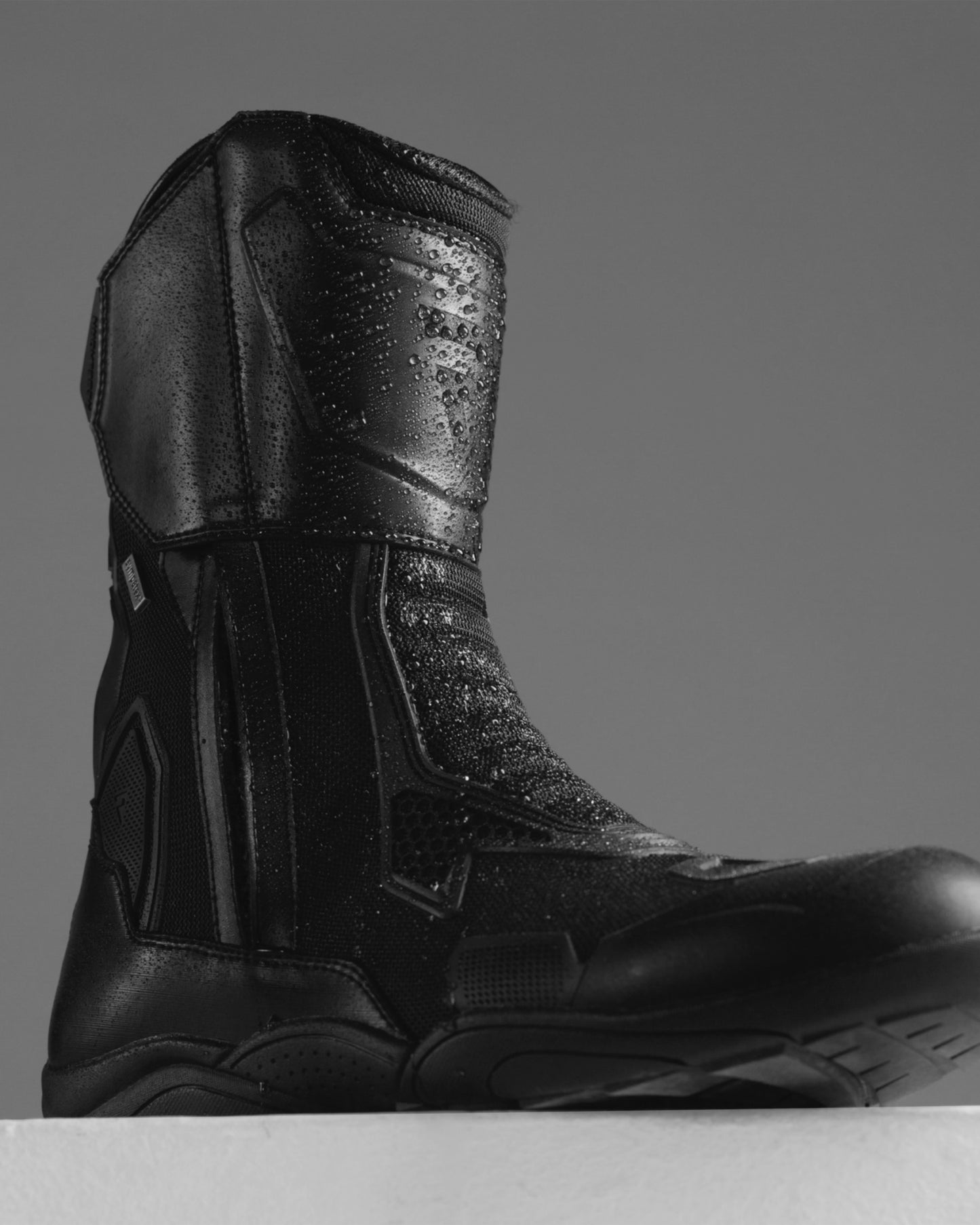 Range Motorcycle Boots Black
