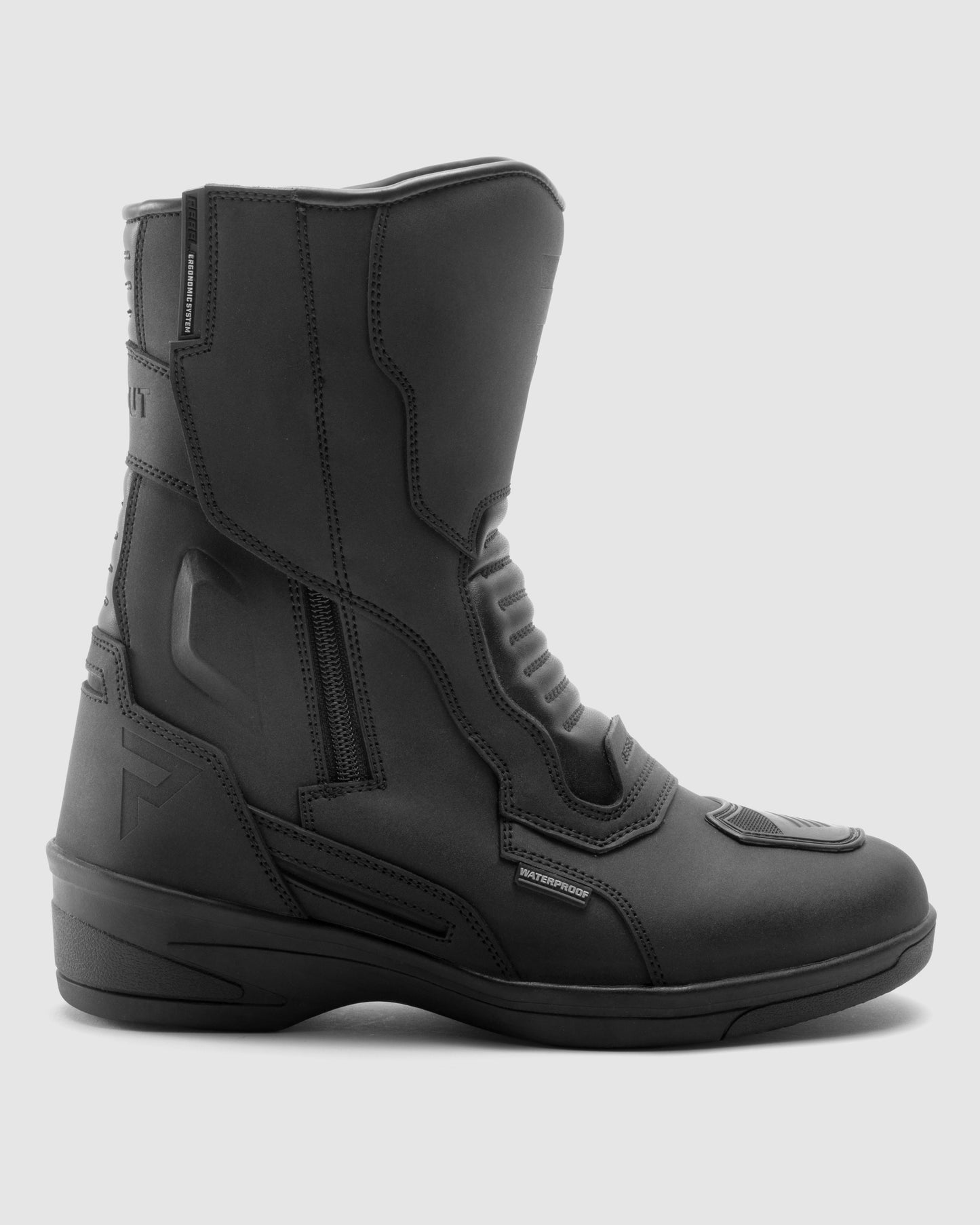 Scout High Heel Women’s Motorcycle Boots Black