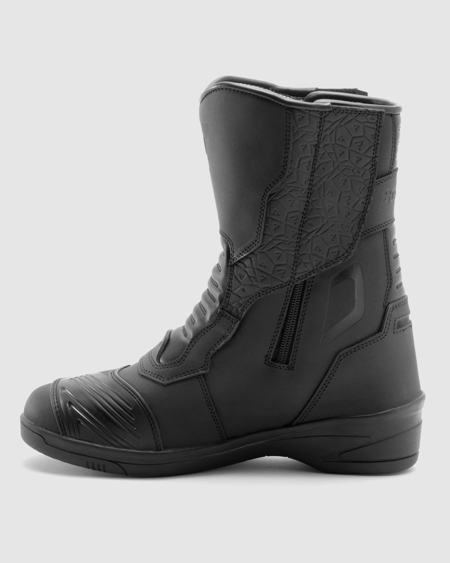 Scout High Heel Women’s Motorcycle Boots Black