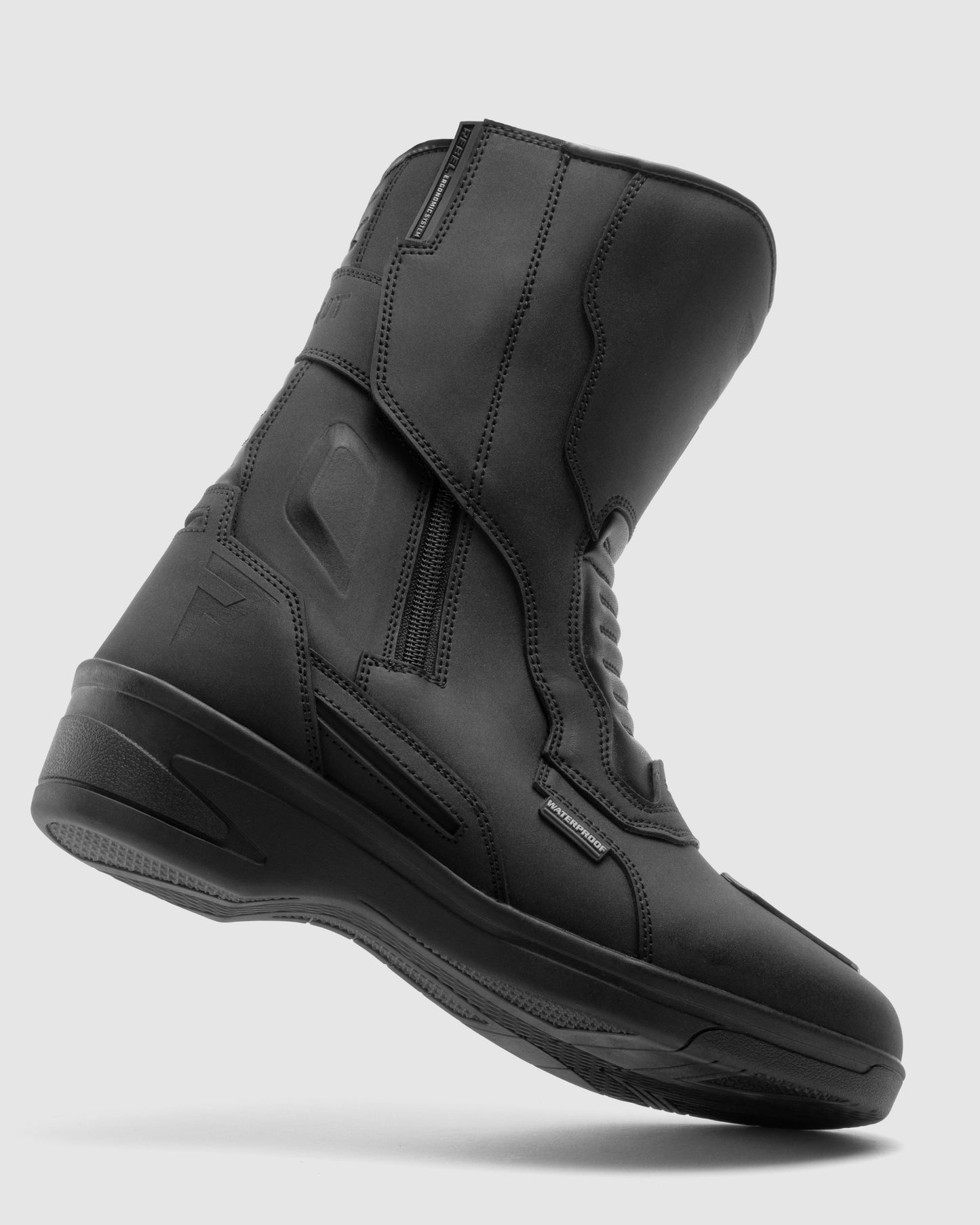 Scout High Heel Women’s Motorcycle Boots Black