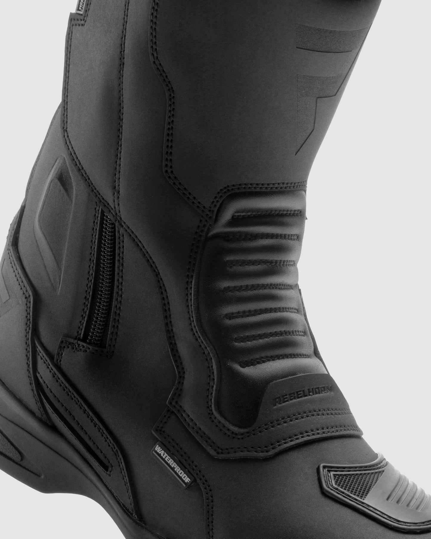 Scout High Heel Women’s Motorcycle Boots Black