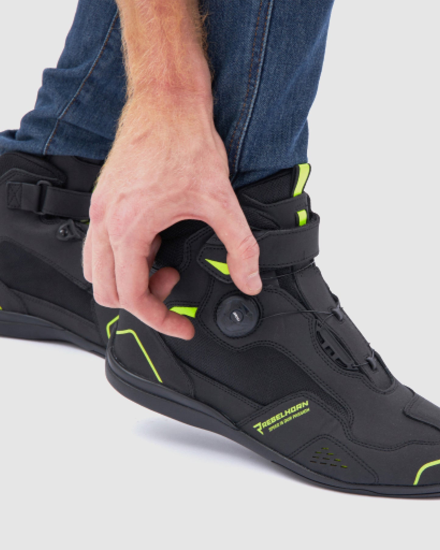 Spark II Motorcycle Boots Fluo Yellow
