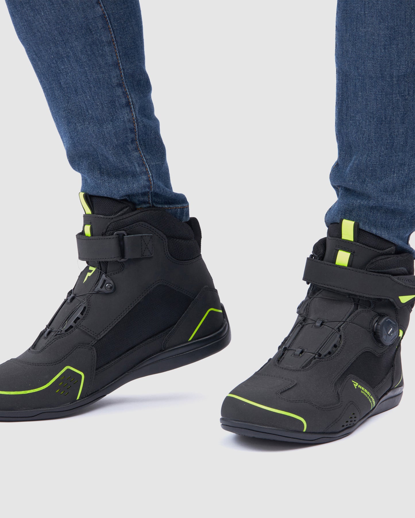 Spark II Motorcycle Boots Fluo Yellow