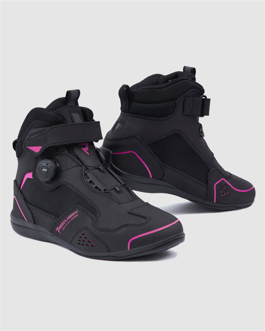 Spark II Women's Motorcycle Boots Pink