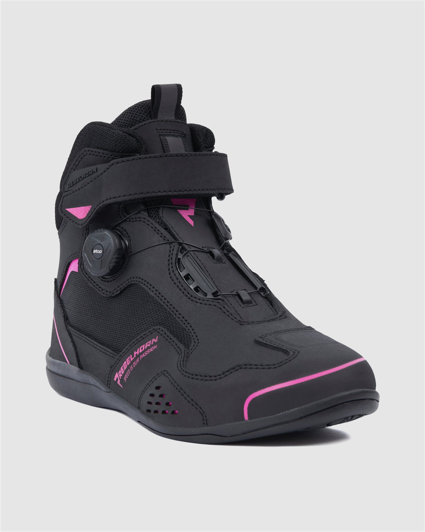Spark II Women's Motorcycle Boots Pink
