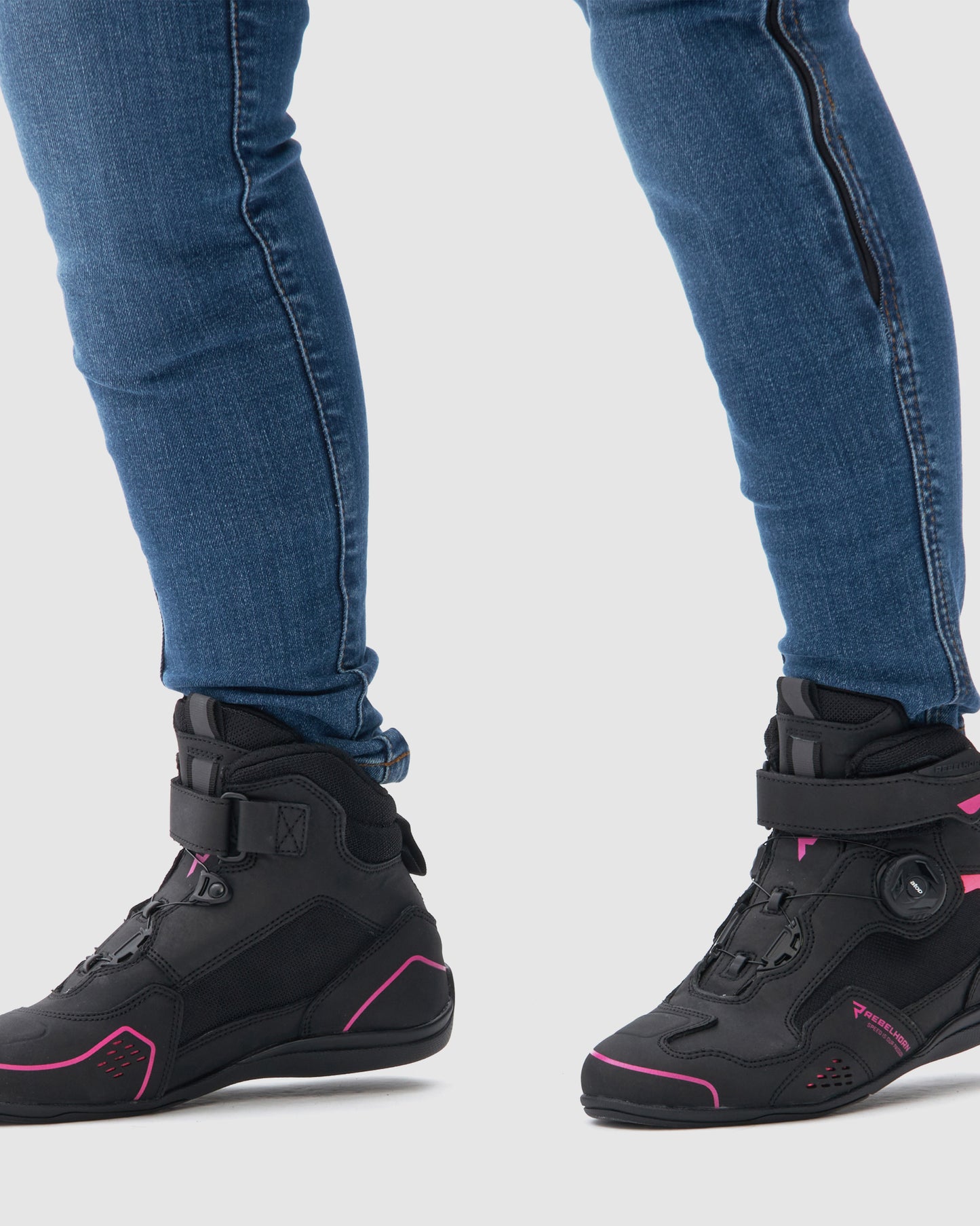 Spark II Women's Motorcycle Boots Pink