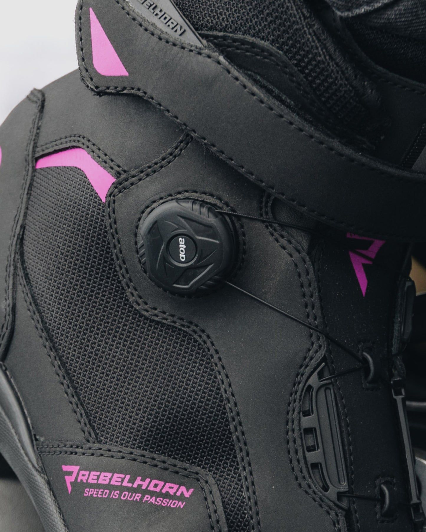 Spark II Women's Motorcycle Boots Pink