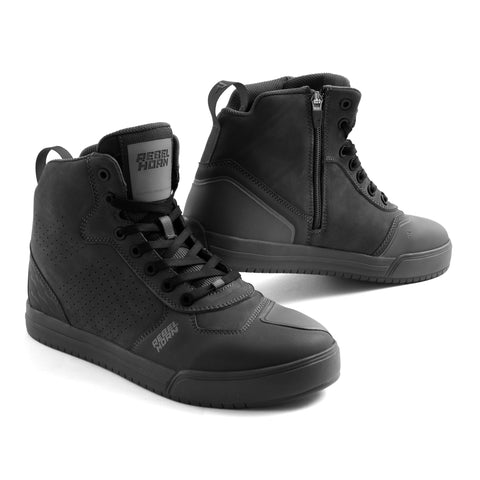 Rebelhorn Spike Black Motorcycle Boots