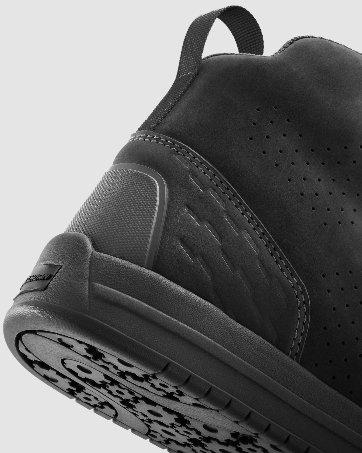 Spike Motorcycle Boots Black